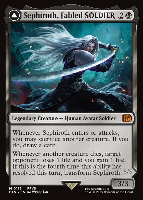 Sephiroth, One-Winged Angel