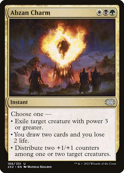 Abzan Charm, carta Magic di tipo Instant illustrata da Mathias Kollros