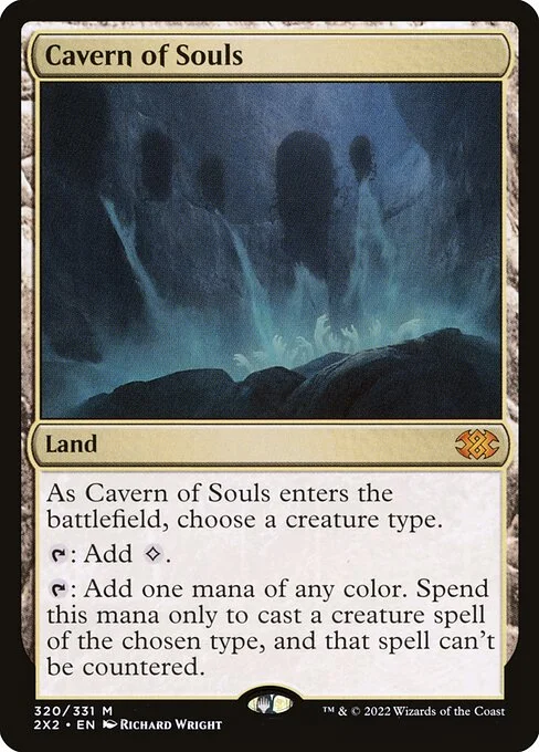 Cavern of Souls, carta Magic di tipo Land illustrata da Richard Wright