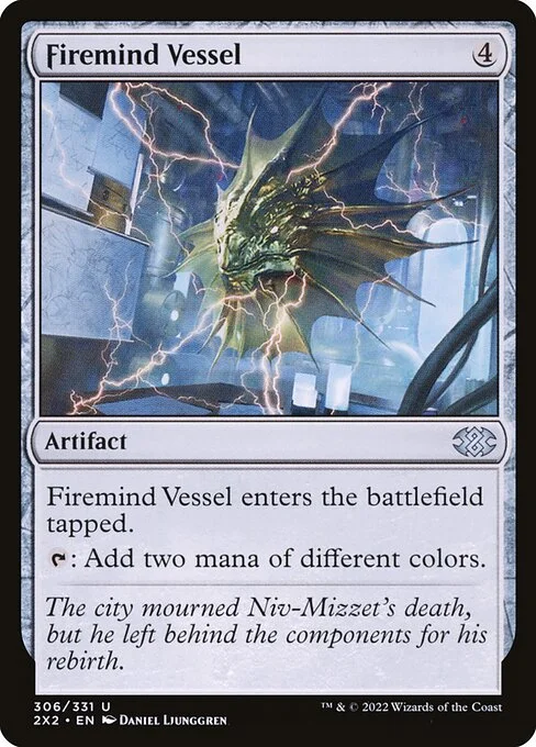 Firemind Vessel, carta Magic di tipo Artifact illustrata da Daniel Ljunggren
