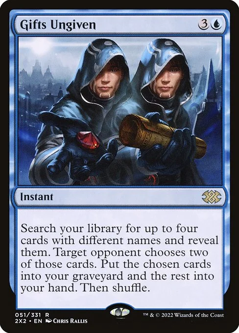 Gifts Ungiven, carta Magic di tipo Instant illustrata da Chris Rallis