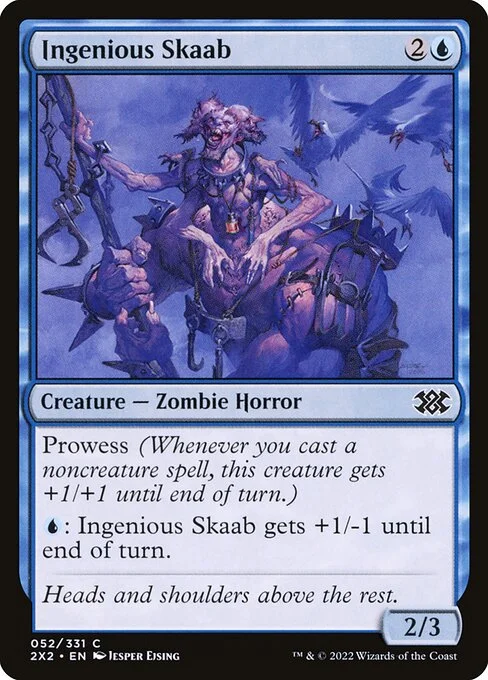 Ingenious Skaab, carta Magic di tipo Creature — Zombie Horror illustrata da Jesper Ejsing