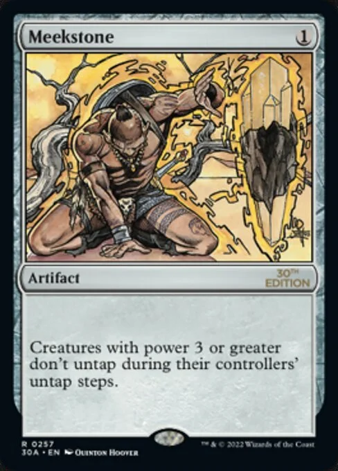 Meekstone, carta Magic di tipo Artifact illustrata da Quinton Hoover