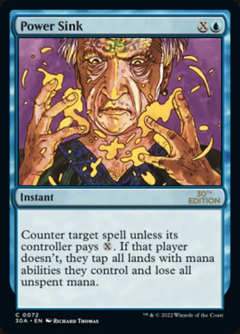 Power Sink, carta Magic di tipo Instant illustrata da Richard Thomas