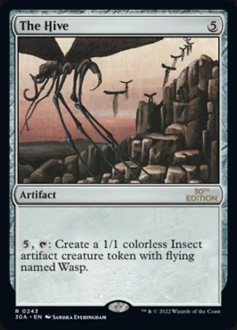 The Hive, carta Magic di tipo Artifact illustrata da Sandra Everingham
