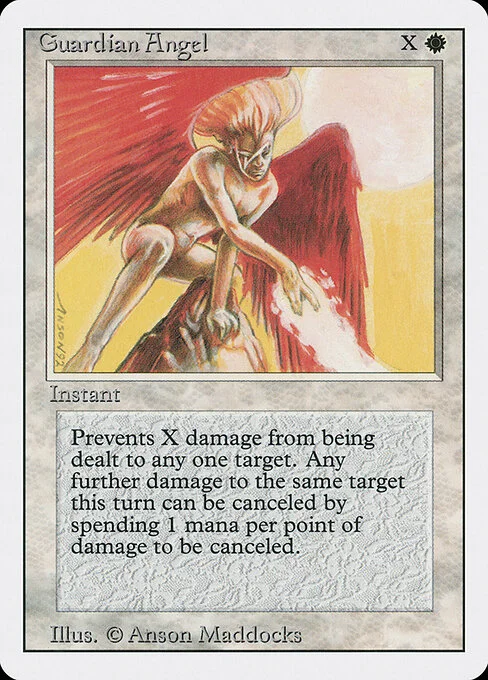 Guardian Angel, carta Magic di tipo Instant illustrata da Anson Maddocks