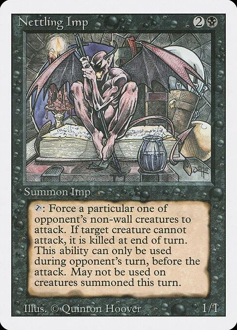 Nettling Imp, carta Magic di tipo Creature — Imp illustrata da Quinton Hoover