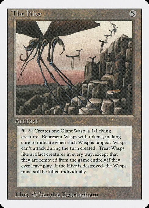The Hive, carta Magic di tipo Artifact illustrata da Sandra Everingham