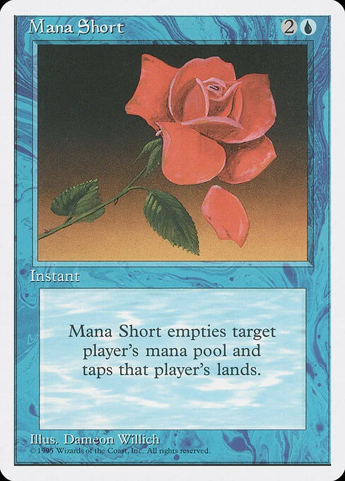 Mana Short, carta Magic di tipo Instant illustrata da Dameon Willich