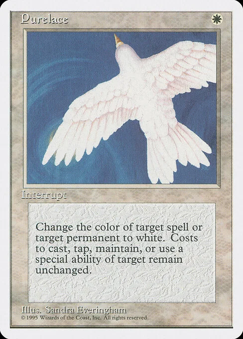 Purelace, carta Magic di tipo Instant illustrata da Sandra Everingham