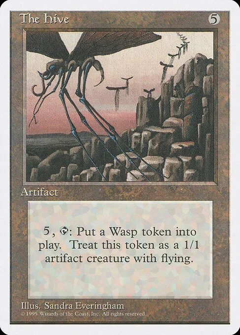 The Hive, carta Magic di tipo Artifact illustrata da Sandra Everingham