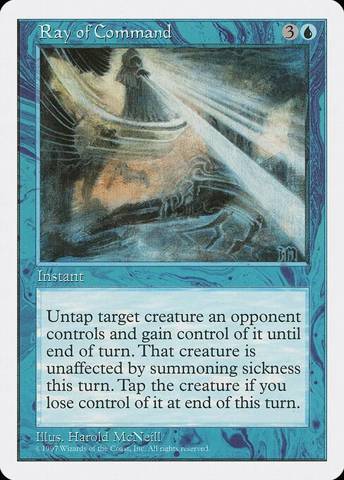 Ray of Command, carta Magic di tipo Instant illustrata da Harold McNeill