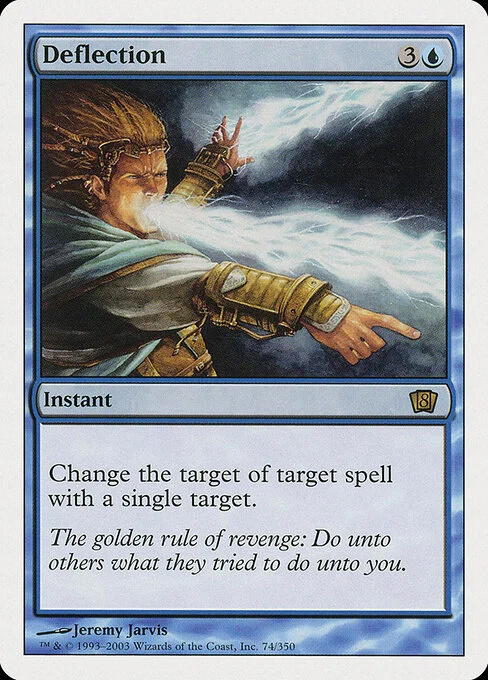 Deflection, carta Magic di tipo Instant illustrata da Jeremy Jarvis