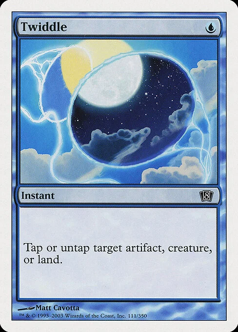 Twiddle, carta Magic di tipo Instant illustrata da Matt Cavotta