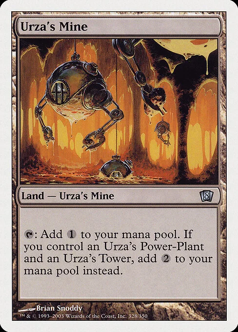 Urza's Mine, carta Magic di tipo Land — Urza's Mine illustrata da Brian Snõddy