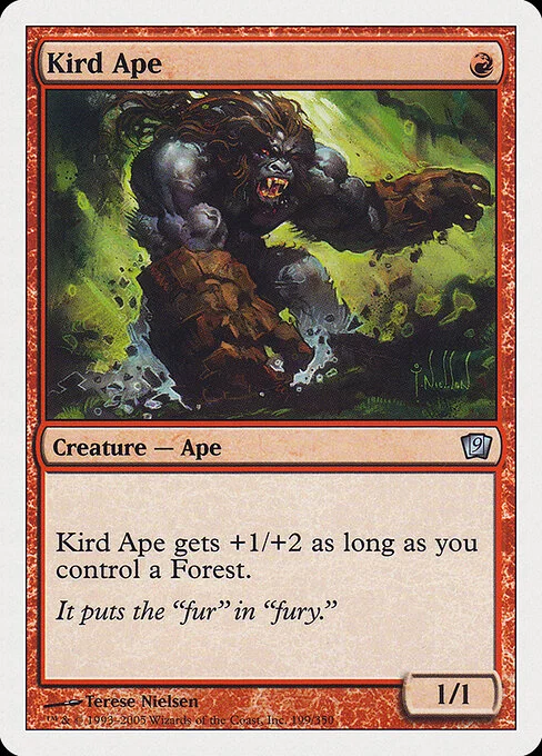 Kird Ape, carta Magic di tipo Creature — Ape illustrata da Terese Nielsen
