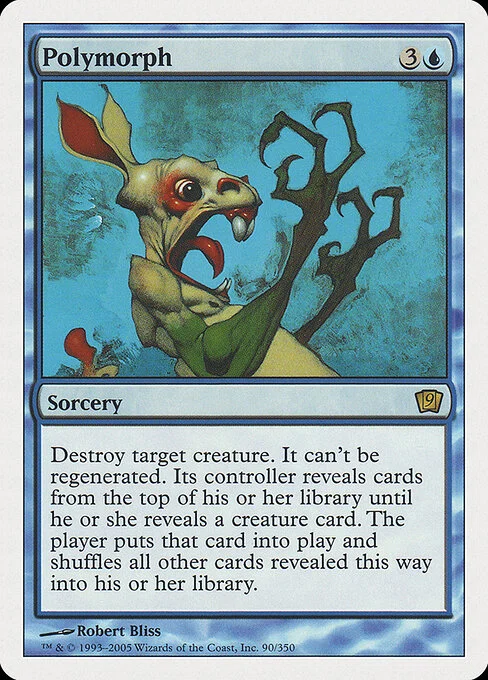 Polymorph, carta Magic di tipo Sorcery illustrata da Robert Bliss