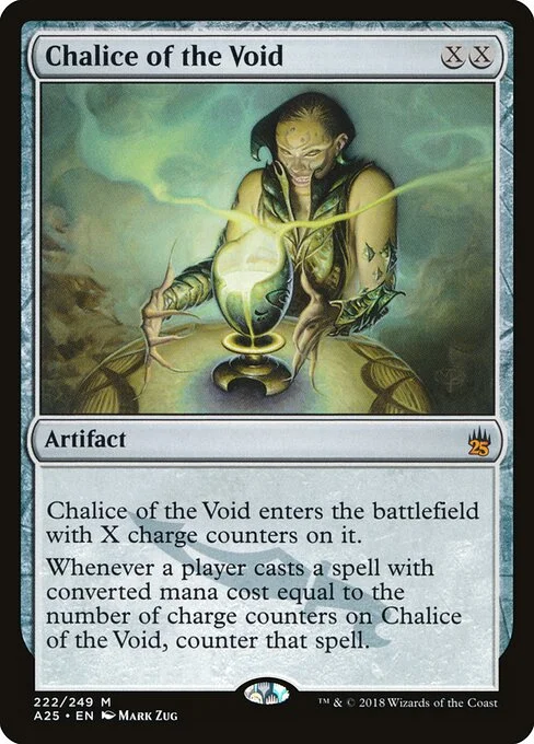 Chalice of the Void, carta Magic di tipo Artifact illustrata da Mark Zug