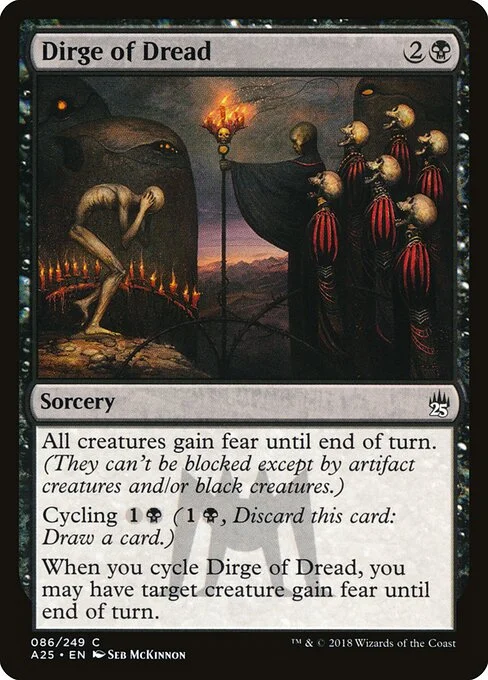 Dirge of Dread, carta Magic di tipo Sorcery illustrata da Seb McKinnon