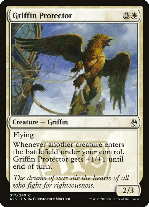 Griffin Protector, carta Magic di tipo Creature — Griffin illustrata da Christopher Moeller