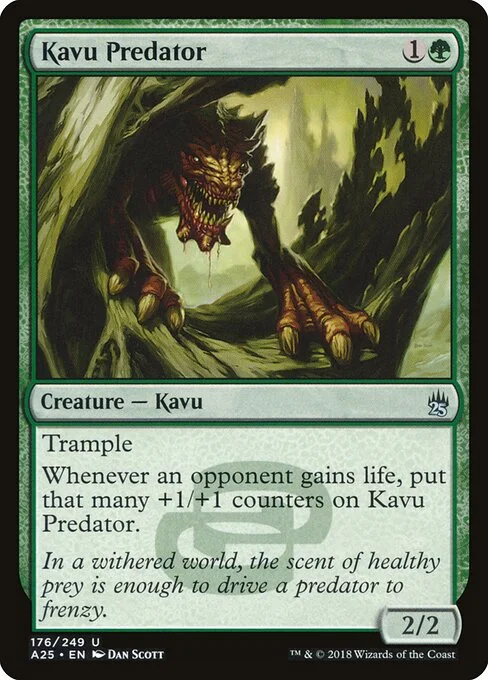 Kavu Predator, carta Magic di tipo Creature — Kavu illustrata da Dan Murayama Scott