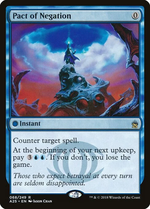 Pact of Negation, carta Magic di tipo Instant illustrata da Jason Chan