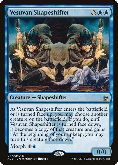 Vesuvan Shapeshifter, carta Magic di tipo Creature — Shapeshifter illustrata da Quinton Hoover