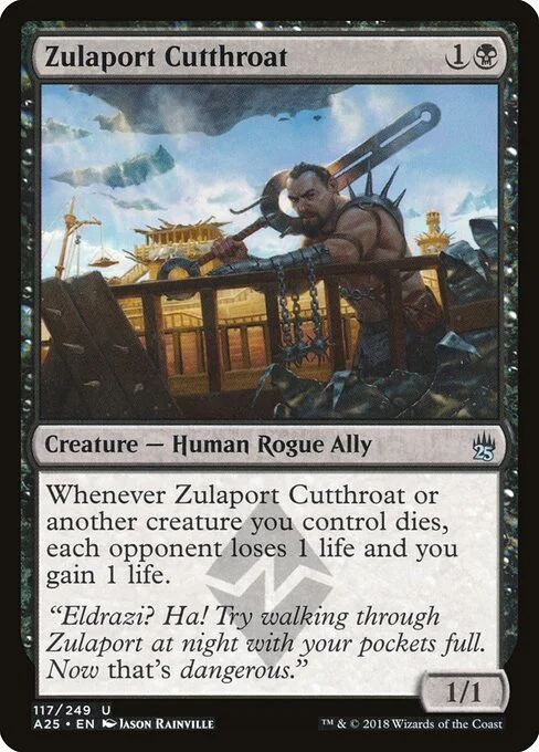 Zulaport Cutthroat, carta Magic di tipo Creature — Human Rogue Ally illustrata da Jason Rainville