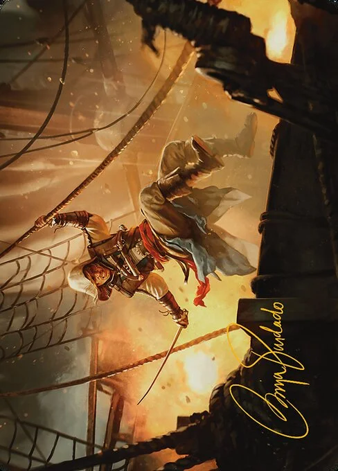 Edward Kenway // Edward Kenway, carta Magic di tipo Card // Card illustrata da Borja Pindado