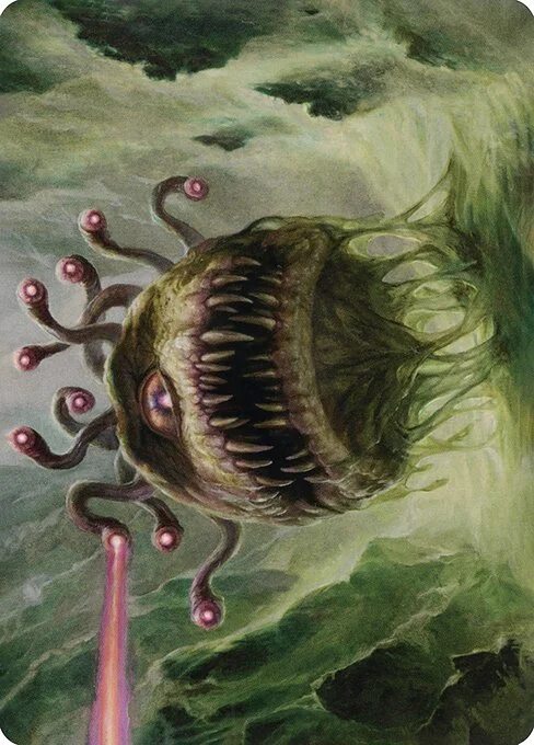 Baleful Beholder // Beholder, carta Magic di tipo Card // Card illustrata da Lars Grant-West