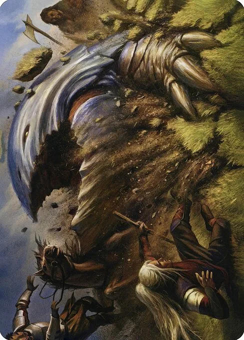 Bulette // Bulette, carta Magic di tipo Card // Card illustrata da Jason Kang