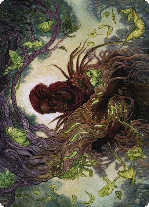 Circle of Dreams Druid // Circle of Dreams Druid, carta Magic di tipo Card // Card illustrata da Sam Guay