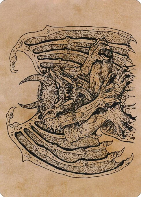 Cloister Gargoyle // Cloister Gargoyle, carta Magic di tipo Card // Card illustrata da Russ Nicholson
