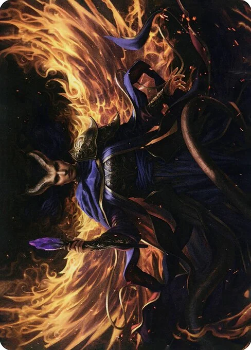 Farideh, Devil's Chosen // Farideh, Devil's Chosen, carta Magic di tipo Card // Card illustrata da Magali Villeneuve