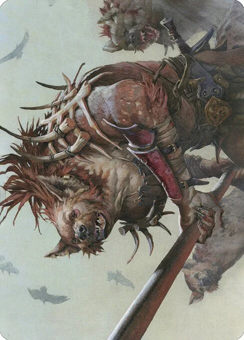 Gnoll Hunter // Gnoll Hunter, carta Magic di tipo Card // Card illustrata da Jesper Ejsing