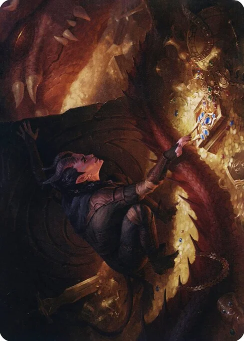 Hoard Robber // Hoard Robber, carta Magic di tipo Card // Card illustrata da Anna Pavleeva