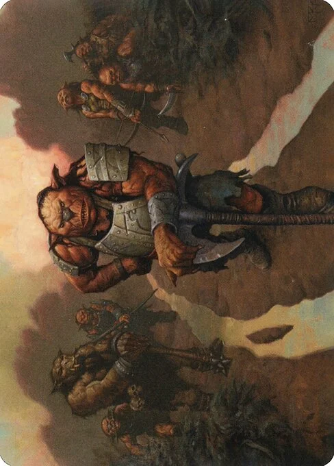 Hobgoblin Bandit Lord // Hobgoblin, carta Magic di tipo Card // Card illustrata da Mark Zug