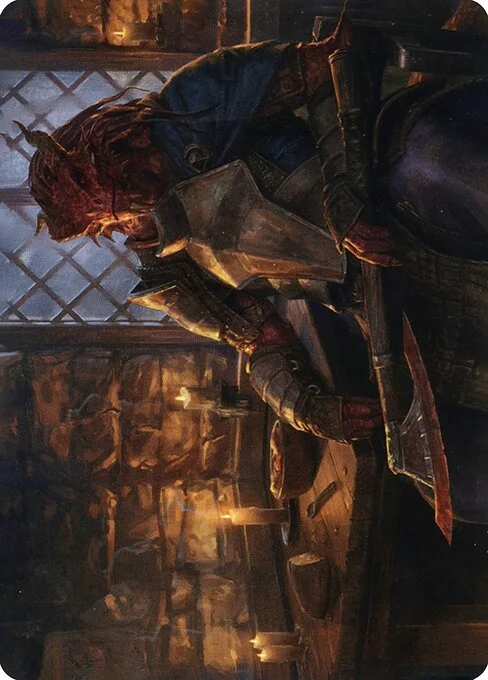 Jaded Sell-Sword // Jaded Sell-Sword, carta Magic di tipo Card // Card illustrata da Randy Vargas