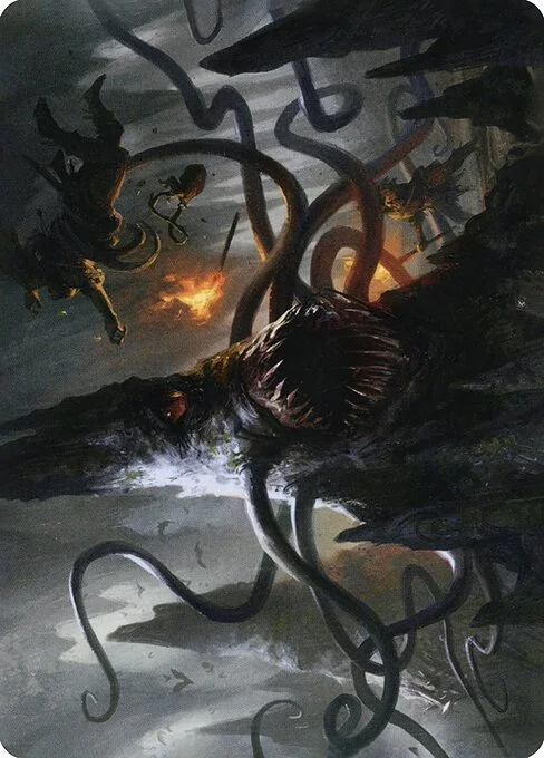 Lurking Roper // Roper, carta Magic di tipo Card // Card illustrata da Andrew Mar