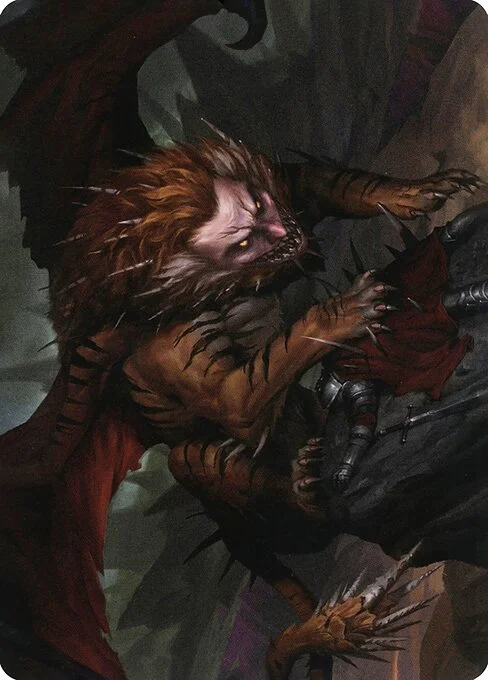 Manticore // Manticore, carta Magic di tipo Card // Card illustrata da Billy Christian