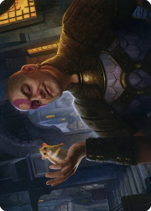 Minsc, Beloved Ranger // Minsc, Beloved Ranger, carta Magic di tipo Card // Card illustrata da Howard Lyon