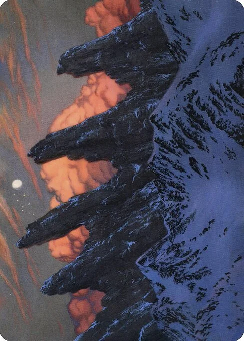 Mountain // Mountain, carta Magic di tipo Card // Card illustrata da Sarah Finnigan