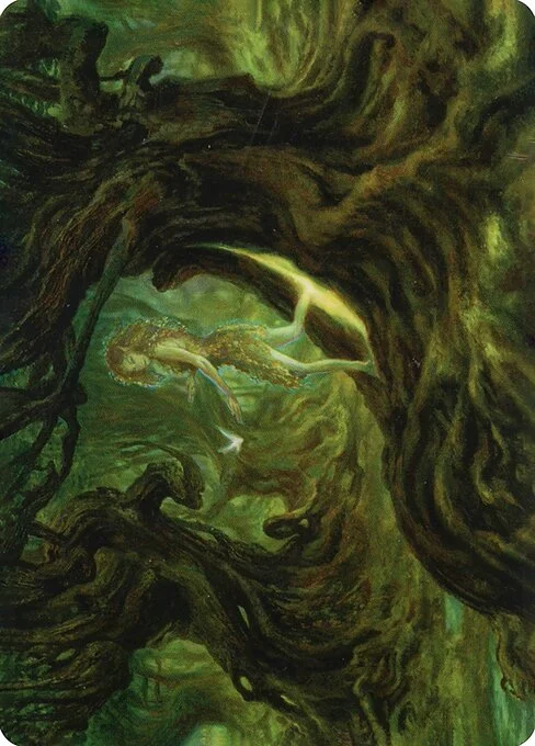 Neverwinter Dryad // Neverwinter Dryad, carta Magic di tipo Card // Card illustrata da Donato Giancola