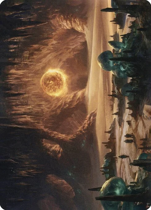 Plains // Plains, carta Magic di tipo Card // Card illustrata da Adam Paquette