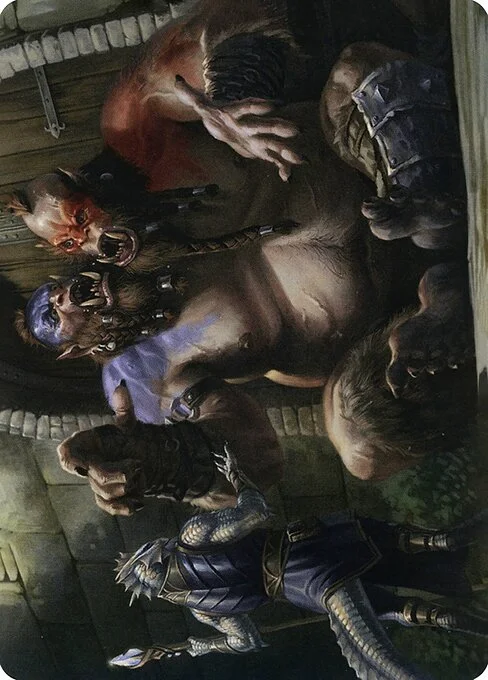 Power of Persuasion // Ettin, carta Magic di tipo Card // Card illustrata da Brian Valeza