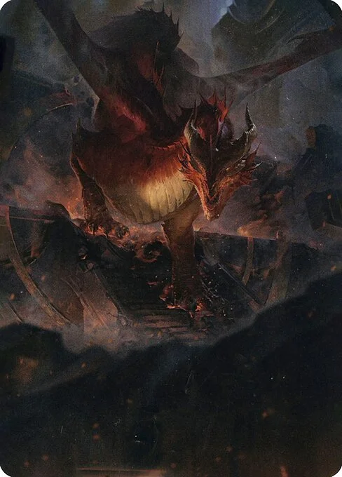 Red Dragon // Red Dragon, carta Magic di tipo Card // Card illustrata da Rudy Siswanto