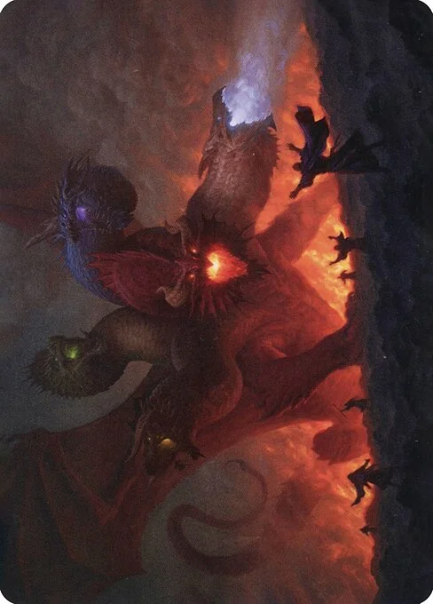 Tiamat // Tiamat, carta Magic di tipo Card // Card illustrata da Chris Rahn