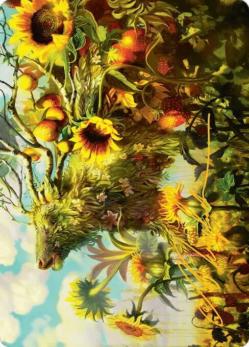 Beza, the Bounding Spring // Beza, the Bounding Spring, carta Magic di tipo Card // Card illustrata da Martin Wittfooth
