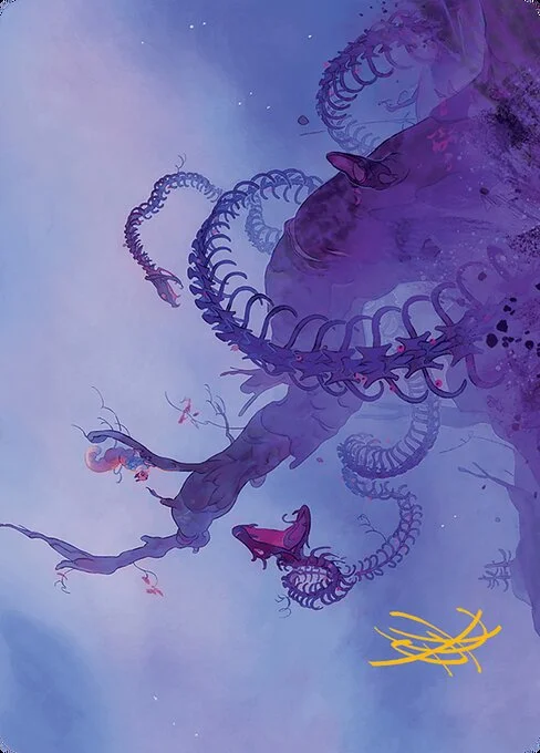 Coiling Rebirth // Coiling Rebirth, carta Magic di tipo Card // Card illustrata da ELK64