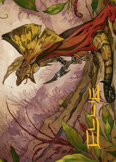 Hired Claw // Hired Claw, carta Magic di tipo Card // Card illustrata da Ellie Livingston